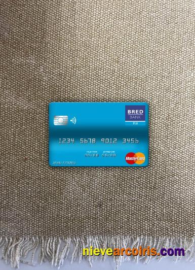 Fiji BRED Bank mastercard photolook